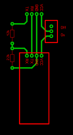 example PCB layout