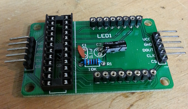 8X8 LED matrix PCB
