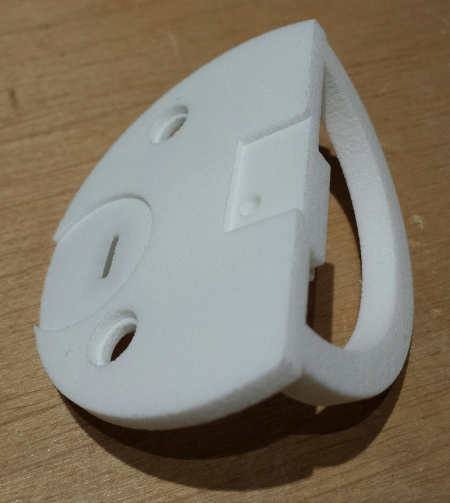 3D printed mounting plate bottom